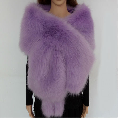 Winter Thick Faux Fur Scarf