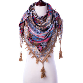 Vivid Tribal Printed Shawls