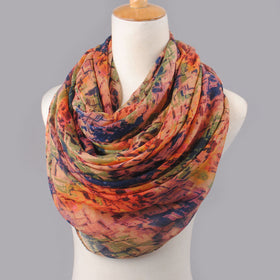 Cotton Floral Printed Scarves