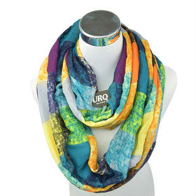 Vivid Candy Colors Printed Scarves