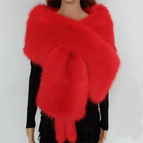 Winter Thick Faux Fur Scarf