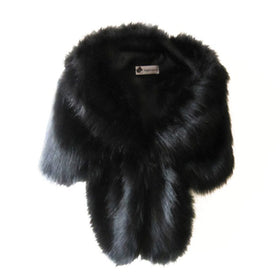 Winter Luxury Faux Fur Long Scarf