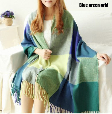 Winter Light Fringe Long Scarves