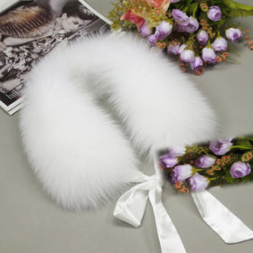 Winter Fashion Ribbon Tie Scarf